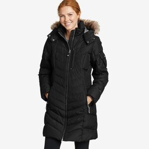 Women's Eddie Bauer Crystal Ridge
Down Filled Parka Coat size Medium